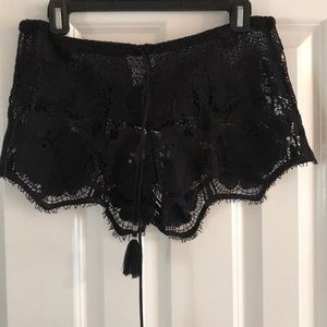 Beach coverup shorts